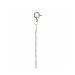 Weißes Gold Kette 42 cm 14K  501.1130 42 WG