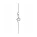 Weißes Gold Kette 42 cm 14K 501.7910 42 WG