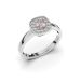 Festive Alicia Morganiitti timanttisormus, platina 503-033M-PT