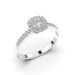 Festive Janette timanttisormus, platina 566-040-PT
