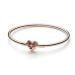 Pandora Moments Heart & Butterfly Bangle Armband 19 cm 582594C01-19