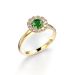 Festive Isabella Green timanttisormus 594-042G-KK