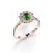 Festive Isabella Green timanttisormus 594-042G-PK