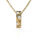 Festive Routa Timanttiriipus 3 mm/0,04 ct keltakulta 626-004R-KK