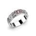 Festive Routa Rakka timanttisormus, platina 627-033P-PT