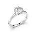 Festive Adele timanttisormus, platina 651-100-PT