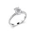 Festive Selena Side timanttisormus, platina 703-112-PT