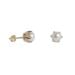 Goldene Perlenohrringe, 6 mm 7214760000