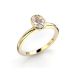 Festive Auréa Bezel Oval Diamantring 742-050-KK
