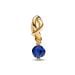 Pandora Faceted Blue Eternity Circle Dangle hela 763462C09 / syyskuu 
