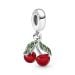 Pandora Moments Cherry Fruit Dangle Charm hela 791583C01