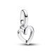 Pandora ME Freehand Heart Berlock 793048C00
