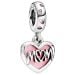 Pandora Mum Script Heart hela 798887C01