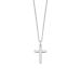 Silver Cross Necklace 81571N
