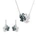 Swarovski Swan smyckeset