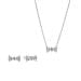 Pandora Sparkling Bow Schmuckset, klar