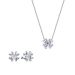 Pandora Sparkling Lucky Clover jewelry set, clear