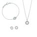 Kalevala Circle of Light Schmuckset, Silber
