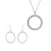 Kalevala Circle Of Light Schmuckset, großes Silber