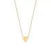 Goldene Herzhalskette C3399BY