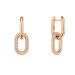 Daniel Wellington Crystal Link Rose Gold korvakorut DW00400576