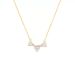 Goldene Herzkette CHP8239-EX-WH