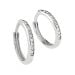 Weißes Gold Diamanten Ohrringe D/EE1057-02