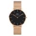 Daniel Wellington Grand Petite Melrose Black 36mm -rannekello DW00100303