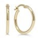 Gold Ohrringe 19mm  E-6042