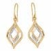 Brilliant Star Diamanten Ohrringe E23995