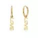 Edblad Love Hoops Gold16*5mm 14mm