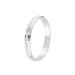 Weißgoldener Diamantschnitt-Ring FD73L2OB9KT