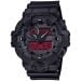 Casio G-Shock Black & Bold Red GA-700BBR-1AER