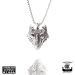 Northern Viking Jewelry Guardian Wolf -kaulakoru  50 cm NVJRS048