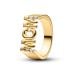 Pandora Mom Signet Ring 164460C01