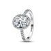 Pandora Oval Sparkling Halo Statement Ring 193777C01