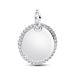 Pandora Engravable Round Tag riipus 394007C01
