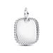 Pandora Engravable Square Tag Anhänger 394009C01