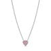 Pandora Pink Elevated Heart Halskette 398425C02-45