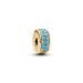 Pandora Aqua Blue Clip Charme 763902C01
