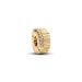 Pandora Ribbed Clip Charm 764078C01