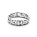 Pandora Heart Cuban Chain Ring 194386C01