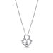 Pandora Sparkling Heart Padlock Pendant Halskette 394416C01-50