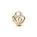 Pandora Openwork Heart Padlock Charme 764358C00