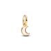 Pandora White Crescent Moon Mini Dangle Charme 764614C01