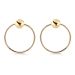 Gold Ohrringe 13 mm HR-13-4