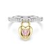 Swarovski Idyllia Ring mit rosa Herz