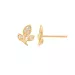 Goldene Ohrringe JE23293-CZ