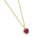Kultainen sydänriipus JP81481-RB-CZ