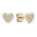 Gold HerzOhrringe K-E36962Z